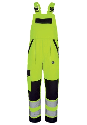 Reflexn kalhoty s laclem MAX NEO HV Hi-Vis 250 - lut/ern