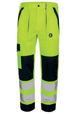 Reflexn kalhoty do pasu MAX NEO HV Hi-Vis 250 - lut/ern