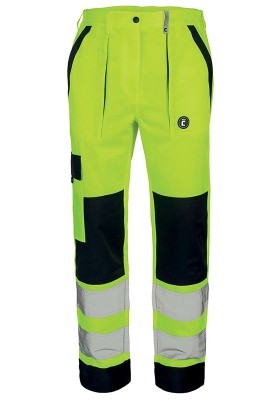 Dmsk reflexn kalhoty do pasu MAX NEO HV LADY Hi-Vis 250 - lut/ern