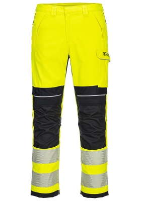 Neholav reflexn kalhoty PW3 FR406 MULTINORM Hi-Vis - antistatick