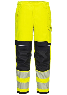 Dmsk neholav reflexn kalhoty PW3 FR409 MULTINORM Hi-Vis - antistatick