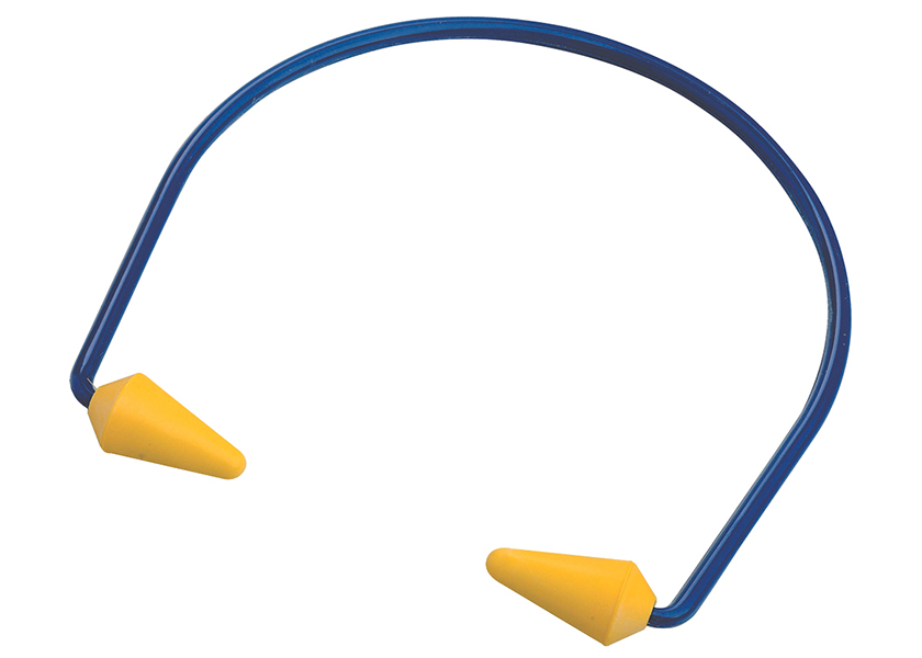 Ušní zátky 3M EAR CABOFLEX CF-01-000 pěnové s plastovým obloukem - žlutá